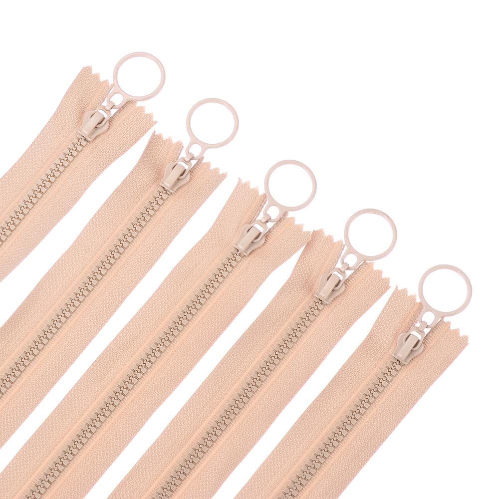 5pcs Colorful DIY Accessories Tailor Garment Clothing Nylon Zippers Handcraft Sewing resin zipper