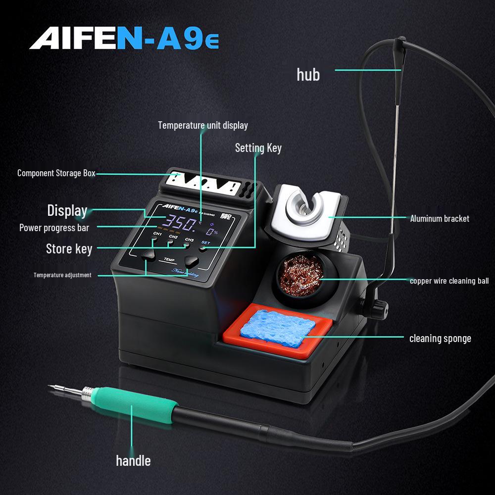 Sukong A9E/A9PRO 120W High-Power Soldering Station with 210 Tip for Mobile Repair