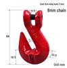 G80 Manganese Steel Lifting Chain Adjuster with Safety Pin