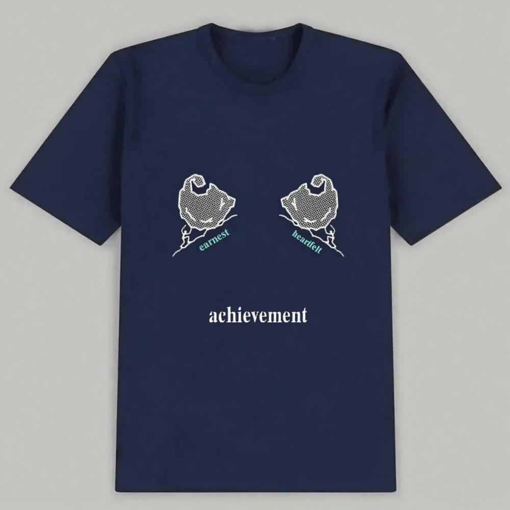 New Street Style Trend Printing Emerging Art Daily Style Cotton Short-sleeved T-shirt Women's Couple Tide Brand Breathable Tops