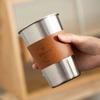 304 Stainless Steel Camping Cup – Heat-Resistant, Anti-Scalding with Sleeve, Perfect for Outdoor Beer, Coffee, and Water