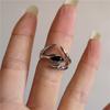 Kpop Gothic Y2K Kpop Irregular Punk Vintage Heart Star Cross Ring For Women Men Party Grunge 90s EMO Jewelry Accessories Gift