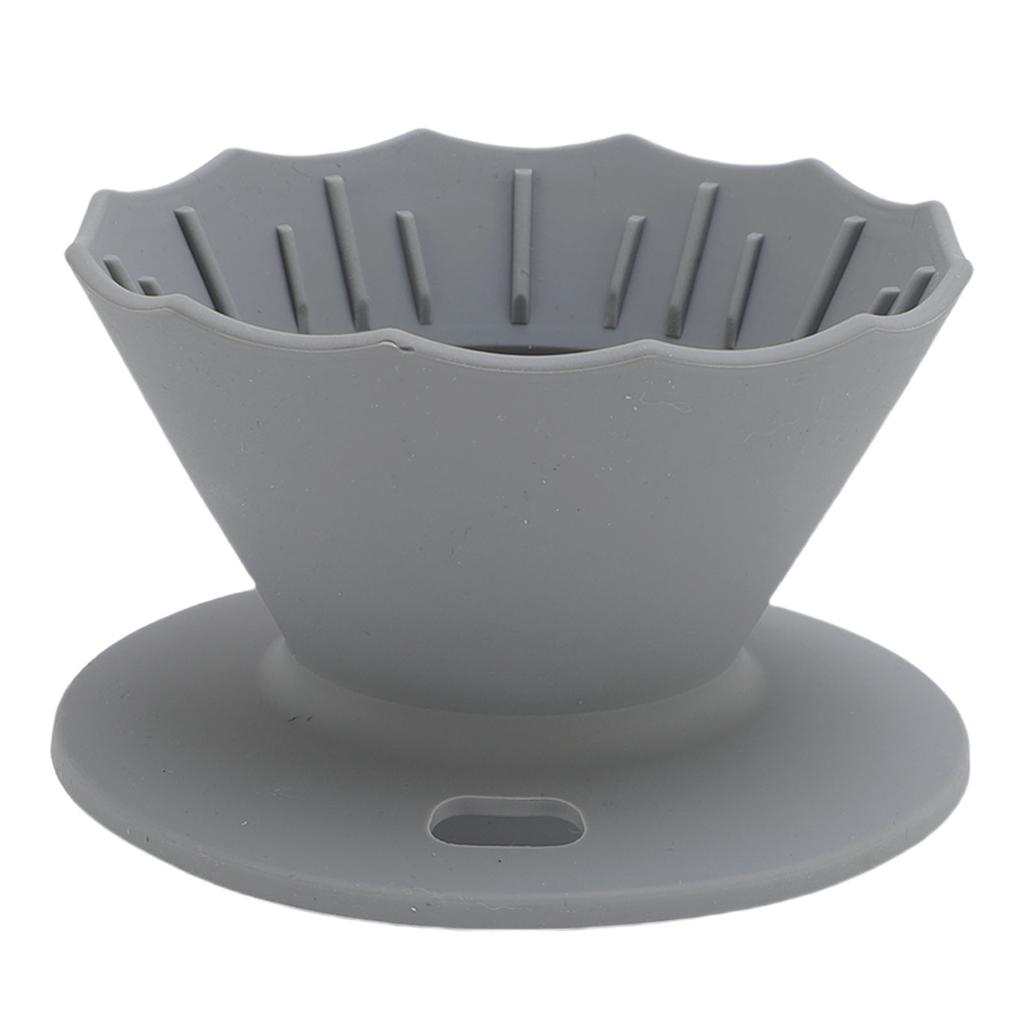 Pour Over Coffee Dripper Food Grade Silicone Folding Portable Hand Brewed Coffee Filter