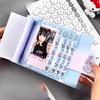 Kitten Fireworks Pull Waterfall Birthday Card Material Package, Qixi Festival Valentine's Day Card for Best Friend