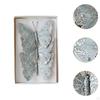 3Pcs Butterfly Christmas Tree Decorations Glitter Butterflies Bedroom Office Hanging for