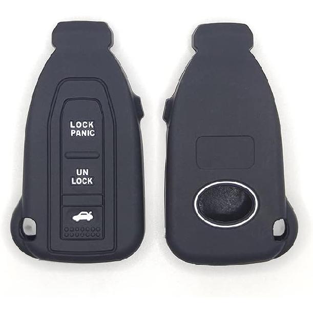 Car Key Cover,for Lexus LS430 2002-2006 Silicone Car Key Case Cover Smart Remote Keys Protection Shell Key Holder Accessories
