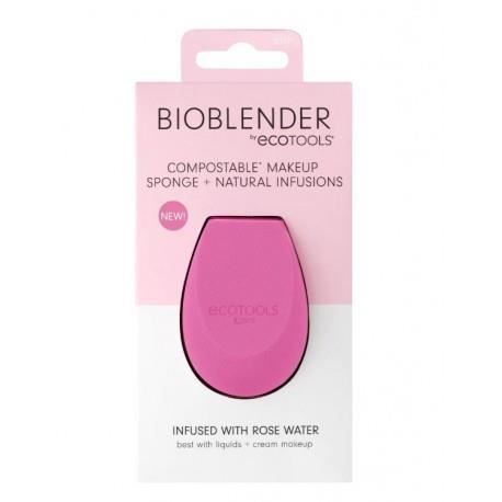 Esponge À Maquillage - ECOTOOLS - Rose Water Bioblender - Biodegradable - Anti-inflammatoire - Couleur Rose
