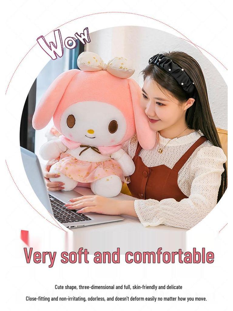Kuromi & My Melody Platinum Series Plush Sleeping Pillow