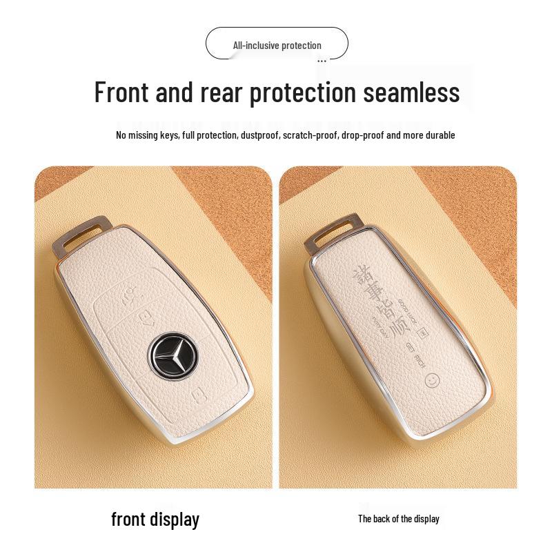 Mercedes-Benz Key Cover for C260L/GLC300L/A200L/GLC260 - Full TPU Shell