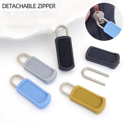 5Pcs Craft Detachable Zipper Puller Markers DIY Sewing Tool Clothes Zipper Removable Backpack Clothes Jackets Slider