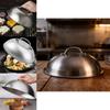 Stainless Steel Grill Cover For Steak And Burgers With Heat Resistant Design For Home And Outdoor Cooking