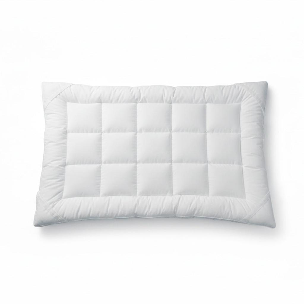The White Stone Surmatelas en ouate de 800 g | Protège-matelas rembourré en billes de ouate avec revêtement en microfibre respirante 