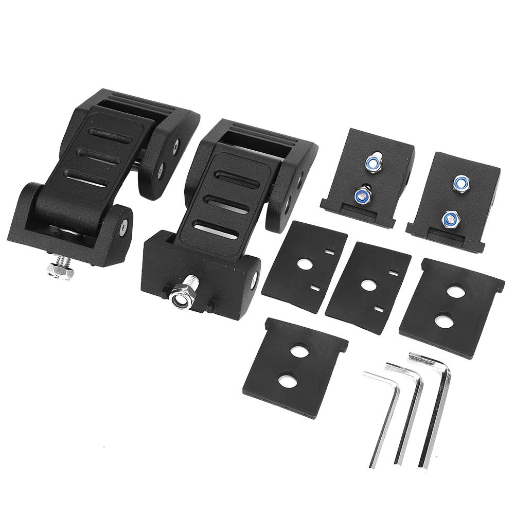 2pcs Engine Hood Latch Locking Cover Catch Buckle Fits for Jeep Wrangler JK 2007 2017