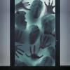 New Style Halloween Horror Glass Window Sticker Decoration Horror Haunted House Glass Sticker Props Holiday Party