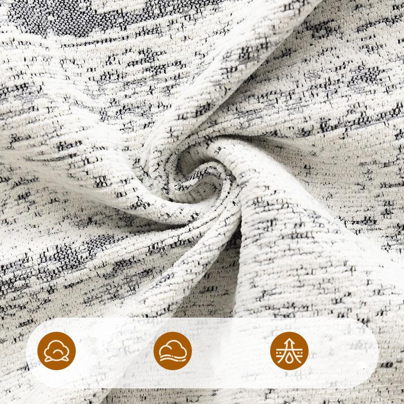 European Chenier Sofa Towel with Tassel Anti-Cat Scratching All-Cover Couch Blankets Soft Easy-Care Home Decor for Living Room