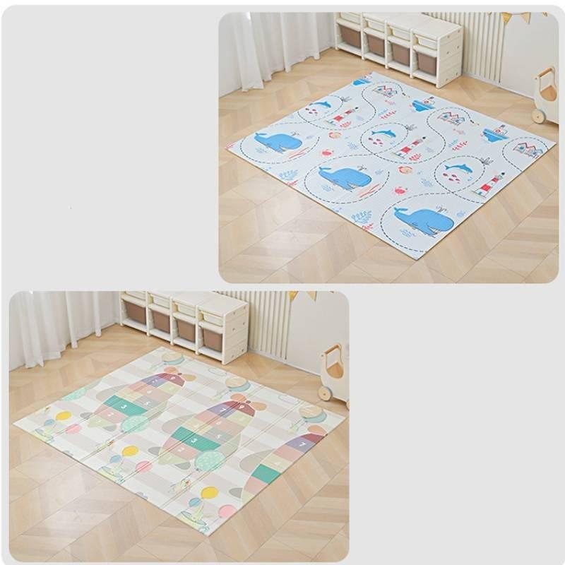 Extra Thick Baby Crawling Mat Xpe Foldable Foam Carpet With Cartoon Patterns