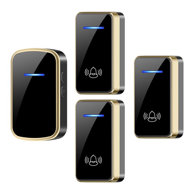 International Wireless Plug-In Doorbell with EU/US/UK/AU Compatibility