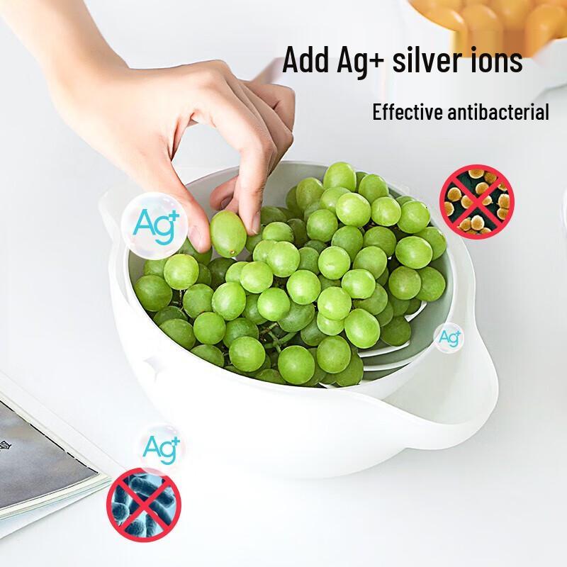 Chahua Doppelschichtiger Abtropfkorb