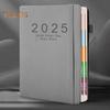 Tagesplaner 2025, eine Seite pro Tag, Jan.-Dez., A5, Tagesplaner 2025, Tageskalender, monatliche Registerkarten, Hardcover, 2025, Stunden-Terminbuch