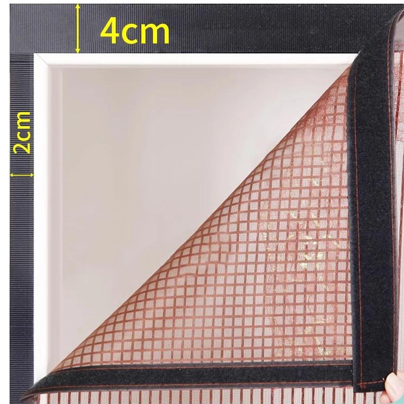 Zanzariera Magnetica per Porta a Prova di Insetti e Mosche Porte, Finestre e Zanzariere Non Richiedono Foratura Porta Invisibile Automatica