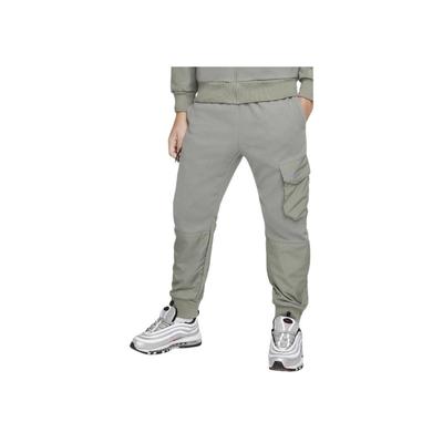 Kids Solid Color Elastic Waist Cuffed Pants Kids Bottoms Green HF4211-053