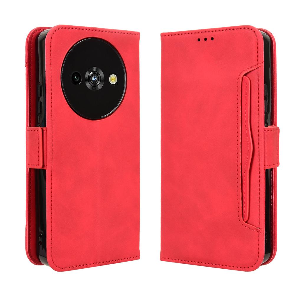 For Oukitel C59 Pro Leather Case Phone Wallet Cover with Multiple Card Slots