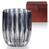 Dolce Duo Large Cut Glass Rock Glass Shochu Whiskey Birthday Celebration Stylish Glassware - Glass, Glass, Gift, Gift, RY-1773