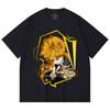 230 Gsm 100% Cotton Demon Slayer V109 Zenitsu Print Unisex Heavy Cotton T Shirt