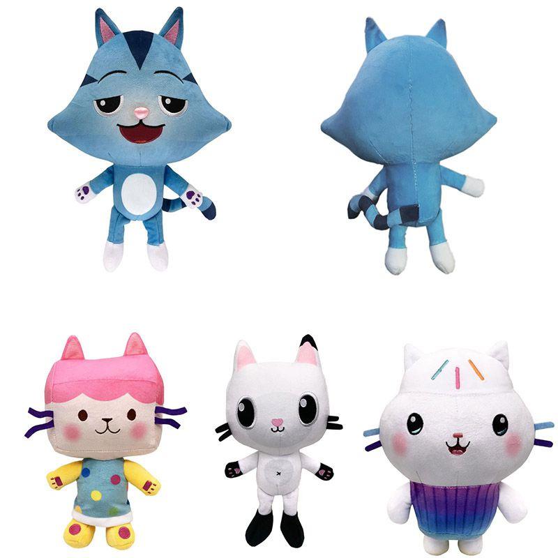 Gabby's Dollhouse Plush Cartoon Stuffed Cat Plushie Doll Kids Xmas Gifts