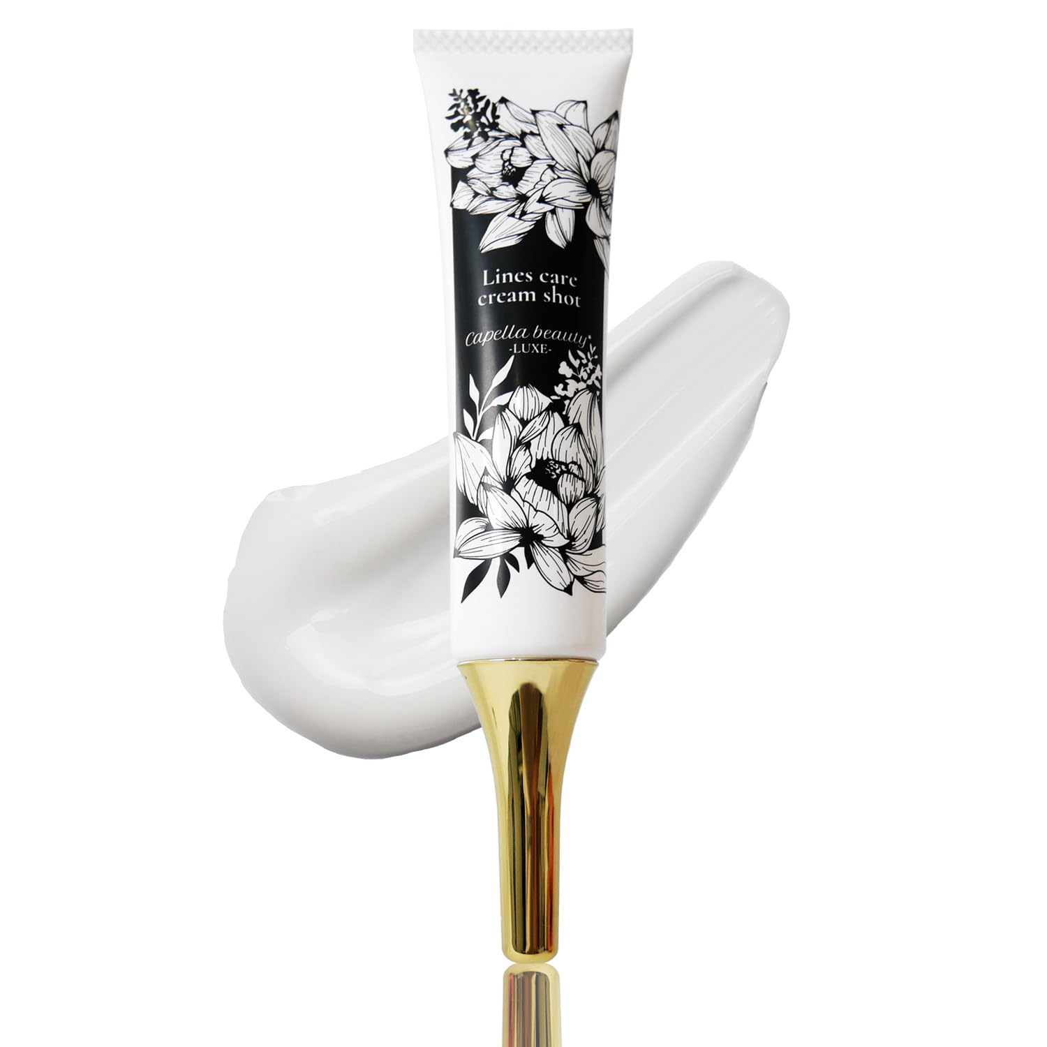 

Capella Beauty Lines Care Cream Shot: A topical Botox-like night creampack for intense moisturizing, dark circle reduction, wrinkle care, and