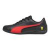 Puma Scuderia Ferrari X Drift Cat 7 Sapatos de Corrida Confortáveis Macios Duráveis de Cano Baixo Tênis Masculinos Preto 307812-01