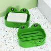 Seifenschale mit Frosch-Thema Lustiges und funktionales Badezimmer-Accessoire für Kinder und Erwachsene, um Seife trocken zu halten