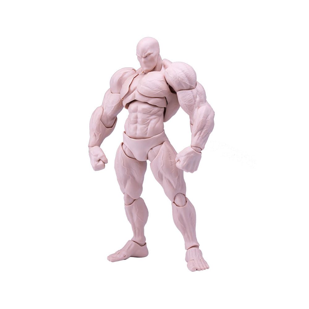 

Romankey Big Guy UMS003 Scale and PA Movable Male White 1/12 PVC, POM, Figure,