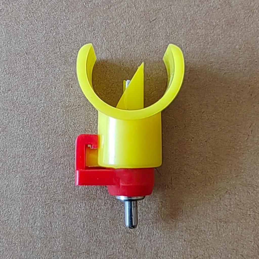 Chicken Duck Goose Nipple Water Dispenser Kit ID25mm Green Hanging Drinking Cup Stainless Steel Automatic Water Nozzle 2 Sets