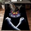 hammer Football Printed Office Carpet Chair Cushion  Entryway Rug, Rugs for Living Room, Bedroom Christmas gifts