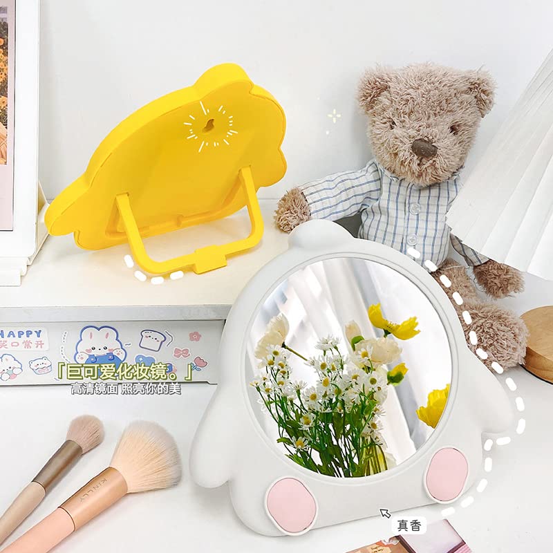 Portable Folding Mirror for Beauty and Perfect for and Portable and Convenient for Storage and Makeup, Tabletops, Makeup, More. Adjustment.