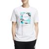 adidas Neo T-shirts Heren Wit Ronde Hals Normale Rechte Pasvorm HC9711
