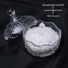 Natural White Crystal Stone Purification Bowl for Jewelry Storage