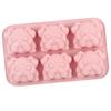 1Pcs Cartoon Animal Swan Love Soap Candy Cookies Ice Cube Tray Mold Bulldog Chocolate Silicone Mold Kitchen Baking Tools!