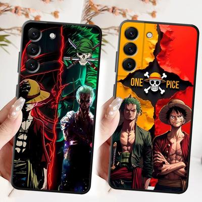 Handyhülle für Samsung Galaxy A73 A51 A52 A36 A32 A26 A72 A25 A71 A53 A35 A22 A23 A55 A41 A24 One Piece Mode Luffy Zoro
