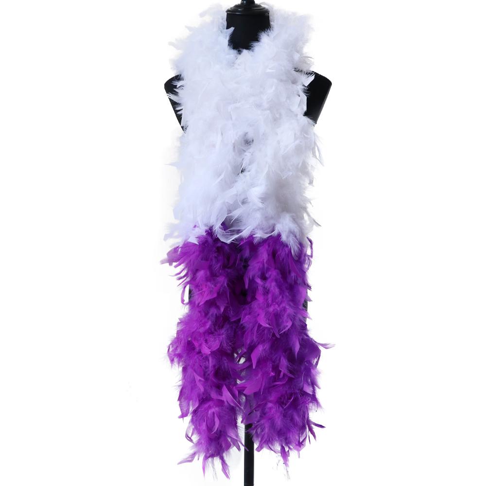 DIY 90Gram High Quality Fluffy Turkey Feathers Boa for Shawl Red Pink Plumes Ribbon Wedding Dress Decoration Crafts Feathers 2 Yards