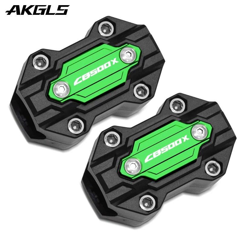 

Для Honda CB500X CB 500X 2013-2017 2018 бамперы двигателя мотоцикла, защитный бампер, декоративный защитный блок two green