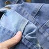 1077 Spring & Autumn 2025 Trendy Street Style Denim Jacket for Big Boys