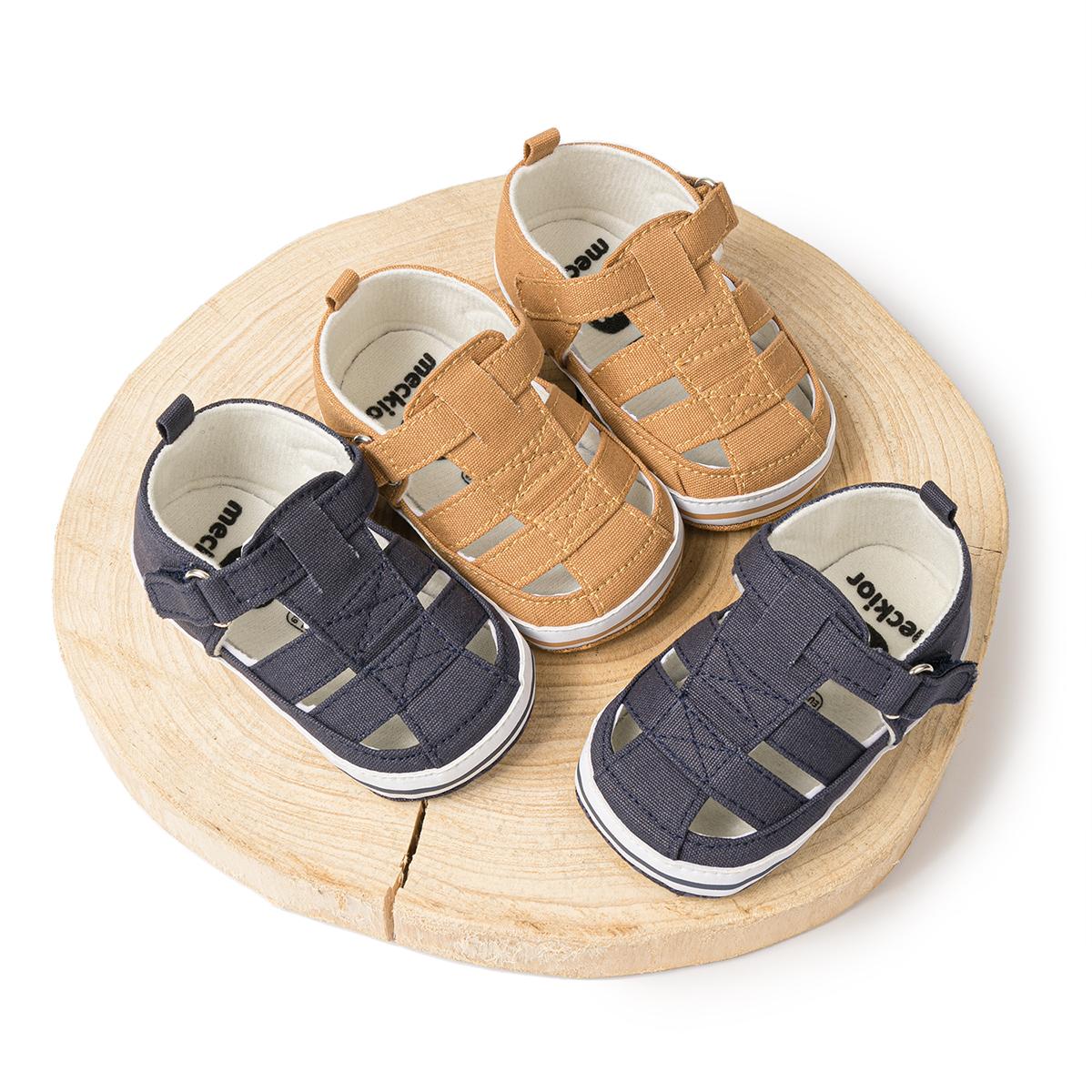 Children Clothing Yulin-001 Boys Summer Baby Shoes Sandals Soft Sole Toddler Shoes Non-Slip Garden Sandals Shoes First Walker 0-18M Cm