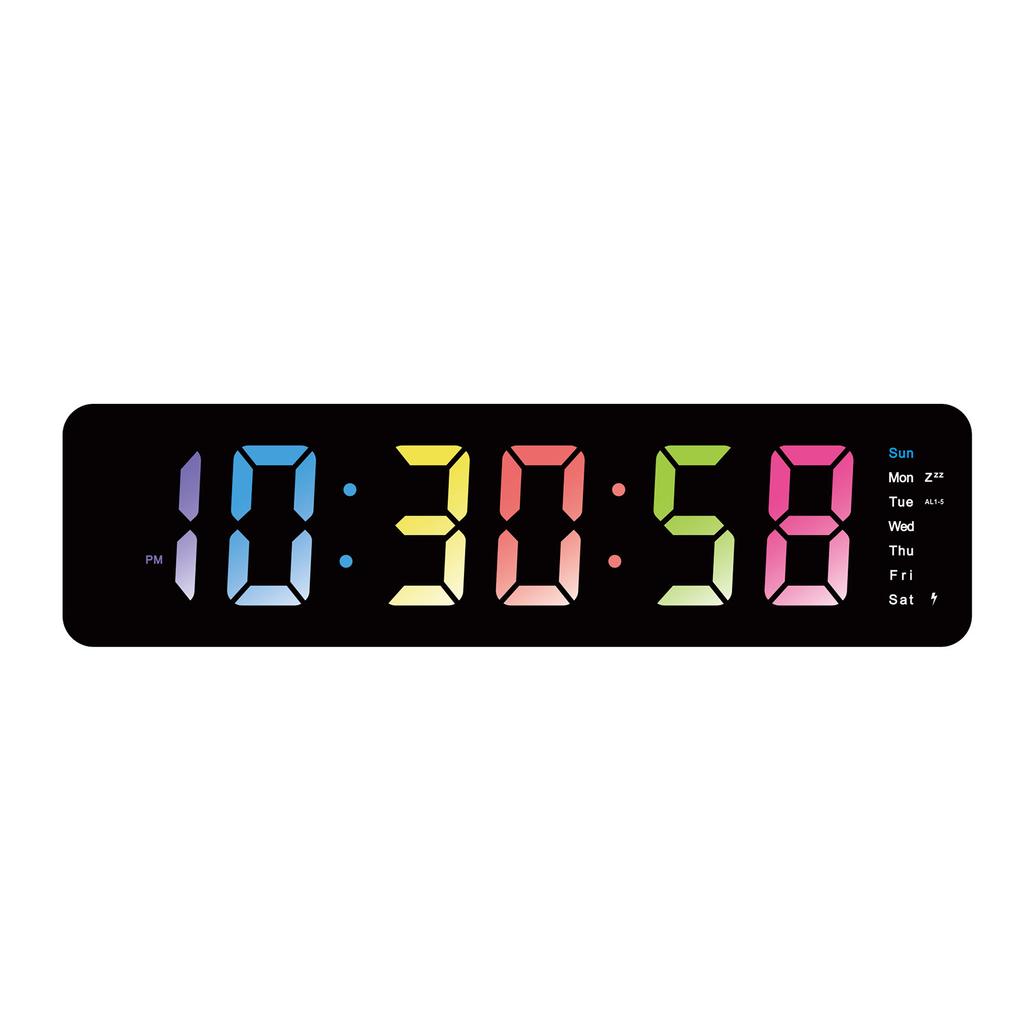 LED Elektronische Uhr Multifunktions-Elektronische Uhr Einfache TV-Schrank Digitaluhr Kinderwecker