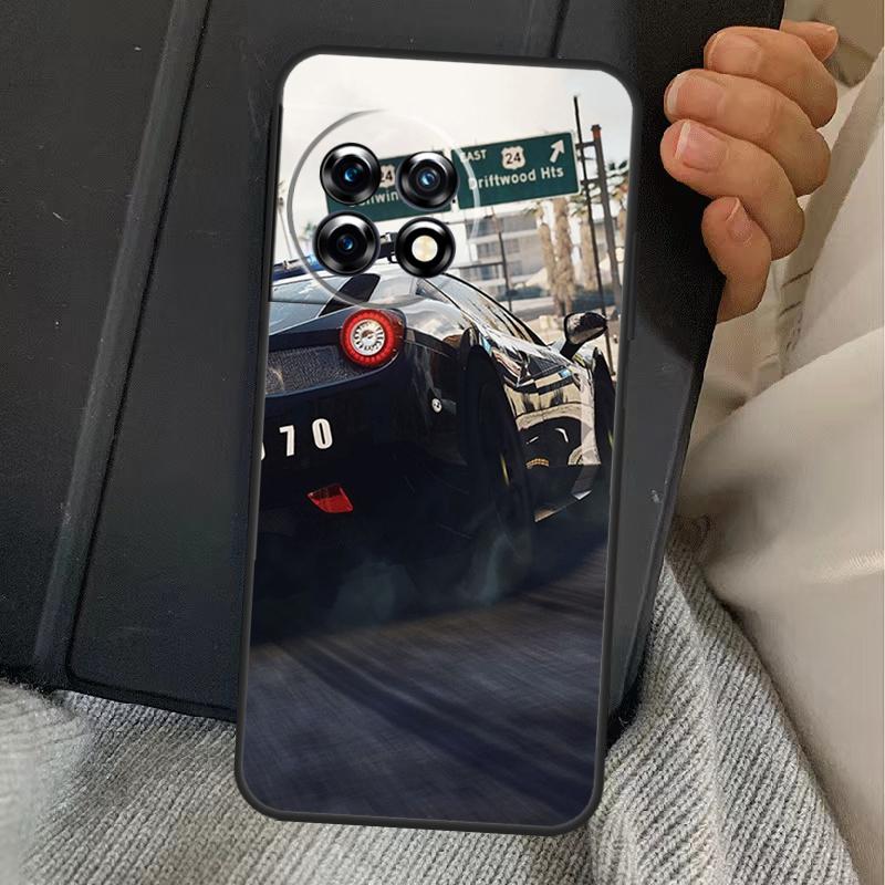 Police Car Case For OnePlus 13T 10T 8T 10R 12R 13R 15 13 12 11 10 9 Nord CE 5 2 3 4 Lite N20 N30 Cover