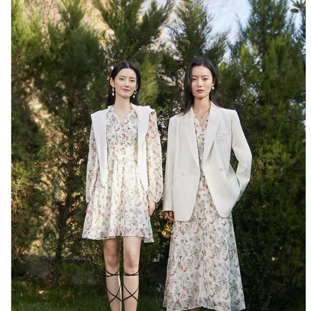 Spring Autumn Fashion Loose Korean Style Blazer Elegant Plus Size Suit Jacket Casual Petite Women