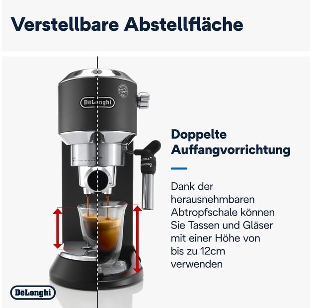 DeLonghi EC 685.BK Dedica Coffee Machine