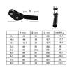 1Pcs Guide Roller Black Detachable For Sea Boats Fishing