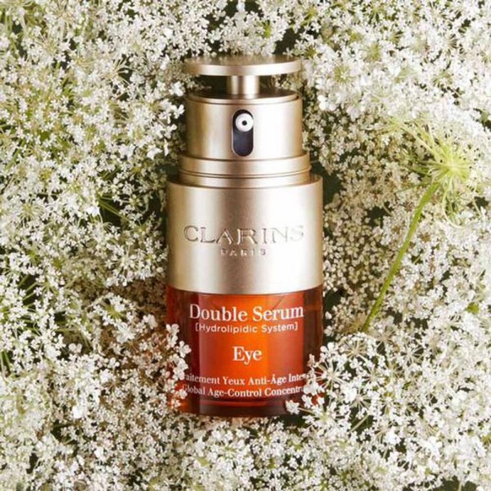 Clarins [exclusive Set] Double Serum Eye 20ml Set  + Deluxe 2 Types 